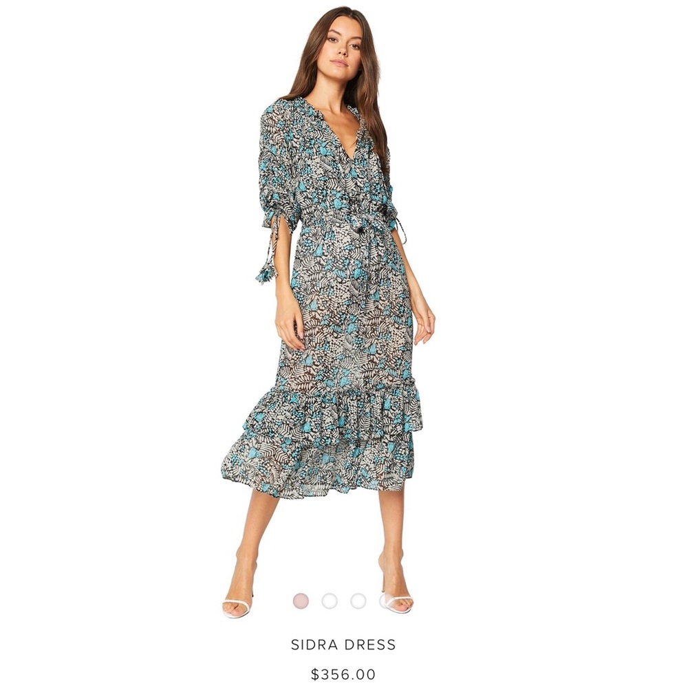 MISA LOS ANGELES MIDI DRESS SIZE XS - NWT
